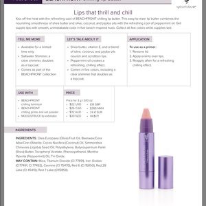 Younique Makeup - Beachfront Lip Butter in Coastal Breeze Younique Makeup - Beachfront Lip Butter in Coastal Breeze